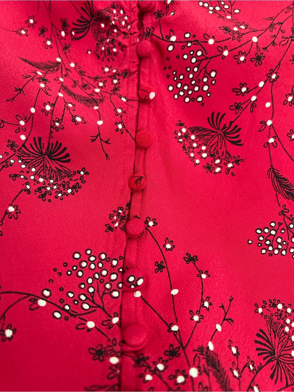 Madewell Daylight Top in Windswept Floral size 6 - Picture 8 of 12